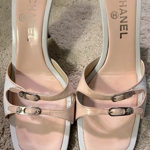 Vintage Pink Chanel Heels